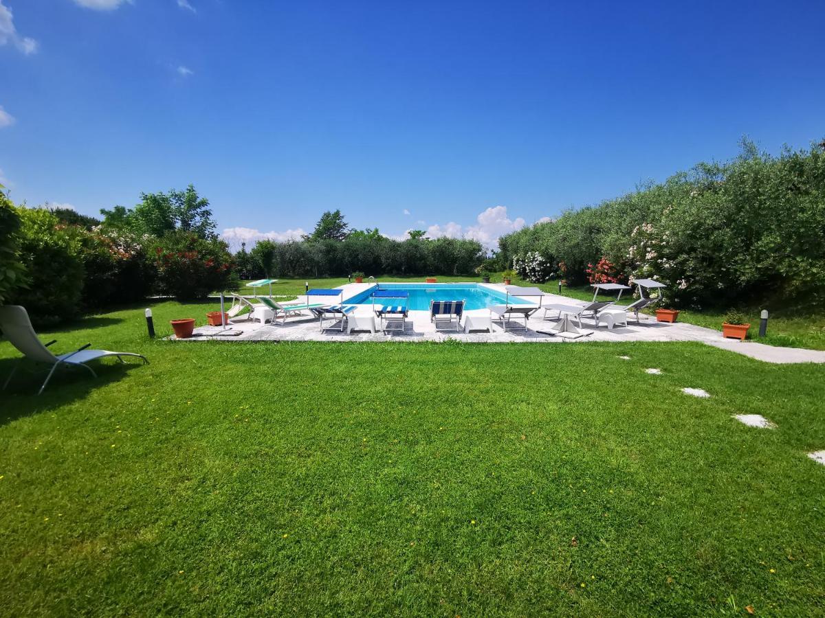 Casa Ghirlanda Con Piscina E Campo Da Tennis Lazise Exterior photo